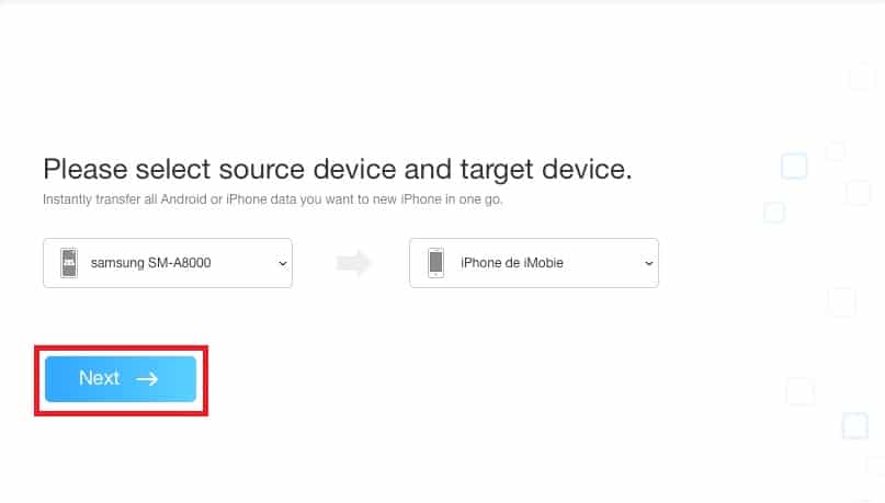 Sử dụng AnyTrans bước 2